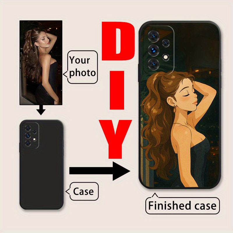 Oppo A78 - Moda DIY Anime Özelleştirilmiş Telefon Kılıfı