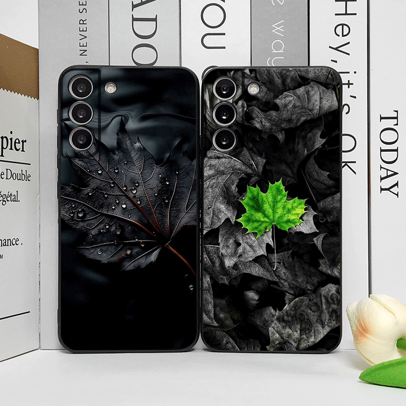 Huawei Mate 60 - Şık ve Havalı Siyah Akçaağaç Yaprağı