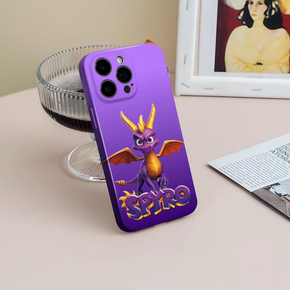 Apple Iphone 16 - Game S-Spyro Serisi Ejderha Telefon Kılıfı