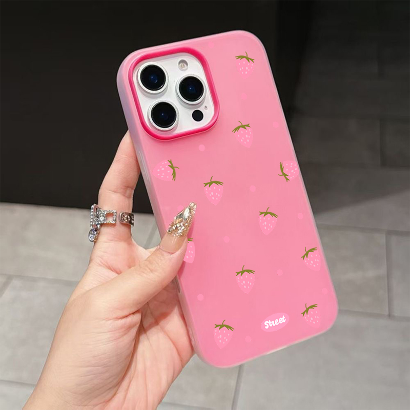 Tatlı Pembe Çilek Desenli Tele - Xiaomi Redmi Note 13 incelemesi ve fiyatı