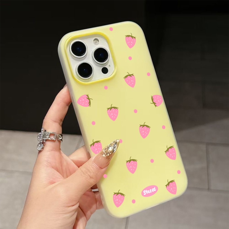 Tatlı Pembe Çilek Desenli Tele - Xiaomi Redmi Note 13 incelemesi ve fiyatı