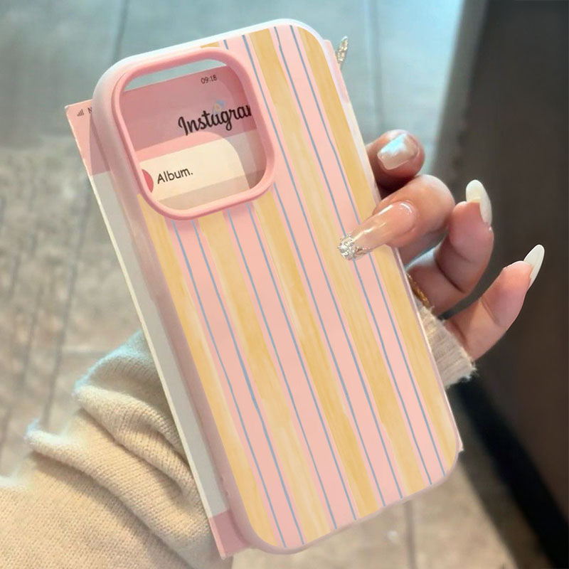 Şık Sarı Çizgili Telefon Kılıf - Samsung Galaxy S24 incelemesi ve fiyatı